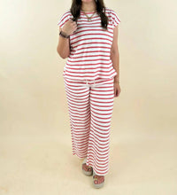 Blu Pepper - Alia Striped Knit Set