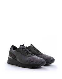 Waldlaufer Women's India Comfort Shoes in carbon - women's sneaker - alternate view