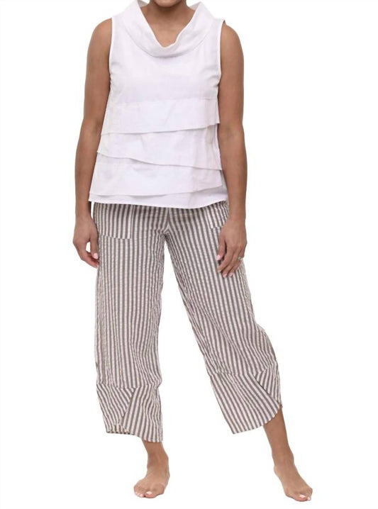 Tulip Clothing - Eilani Cowl Tank Top