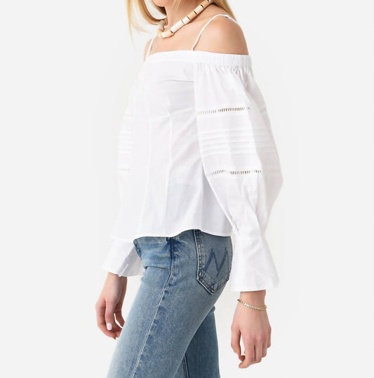 Jonathan Simkhai - Whitney Puff Sleeve Top