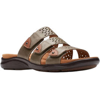Clarks Women's Kitly Walk Sandals in olive - women's sandal