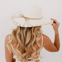 Pretty Simple - Surfs Up Straw Sun Hat