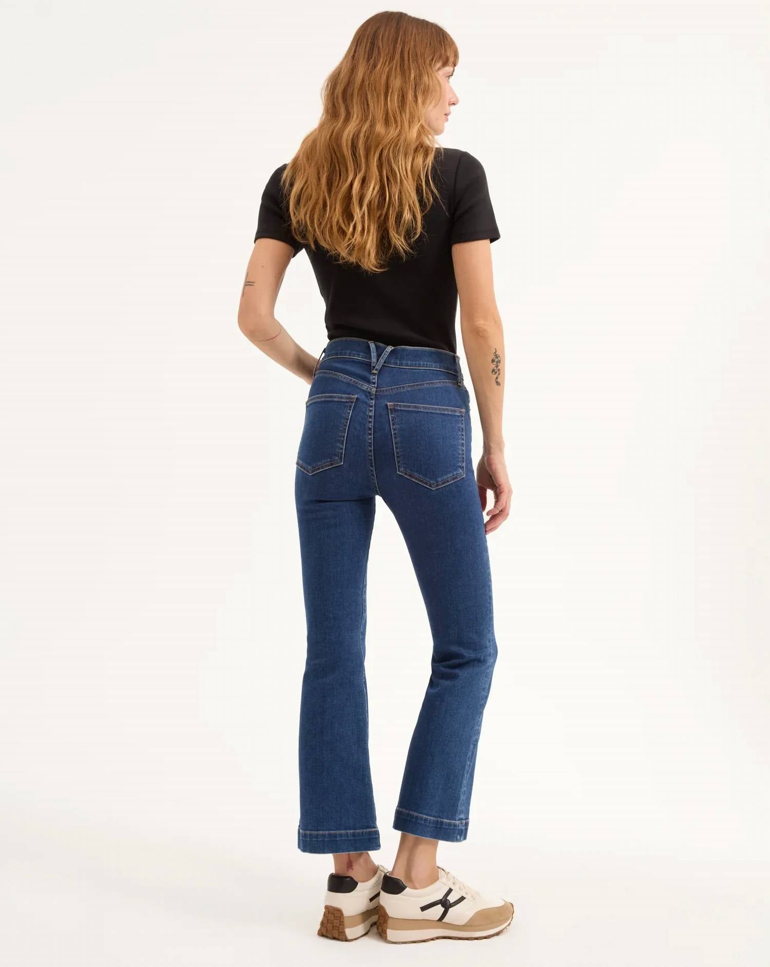 Veronica Beard - Carson Ankle Flare Jeans