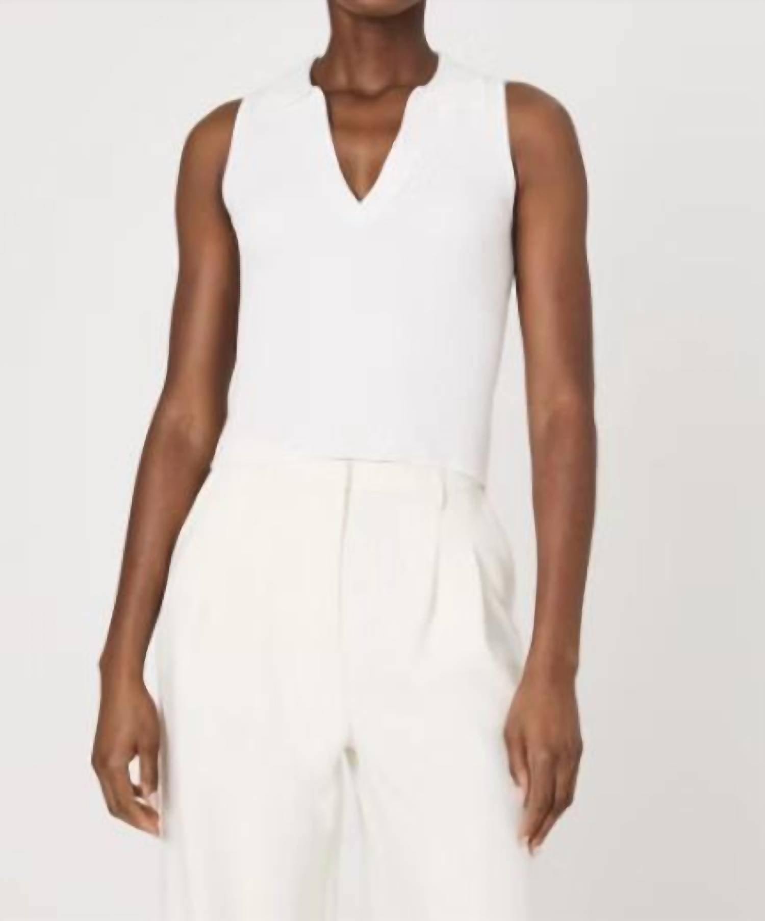 French Connection - Mozza V-neck Sleeveless Sweater