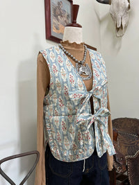 So Me - Women's Wallpaper Quilted Vest