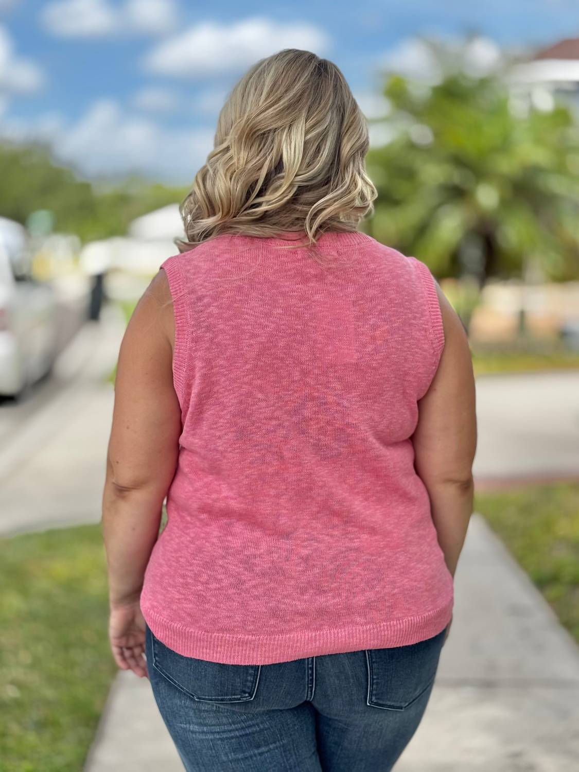 Staccato - Ava Sweater Tank Top