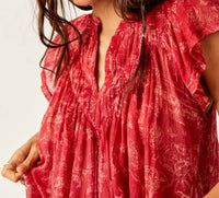 Free People - Printed Padma Top