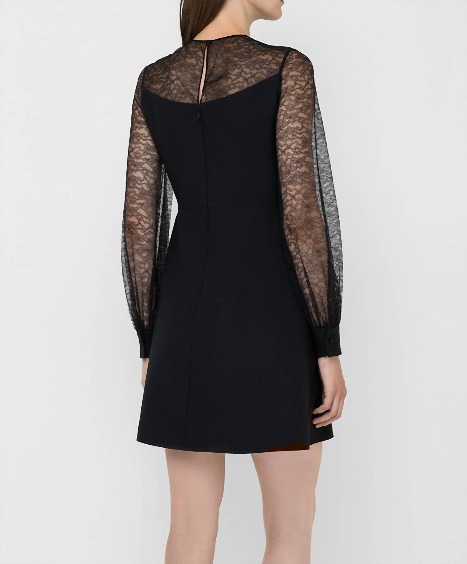 Valentino - Lace Insert Dress