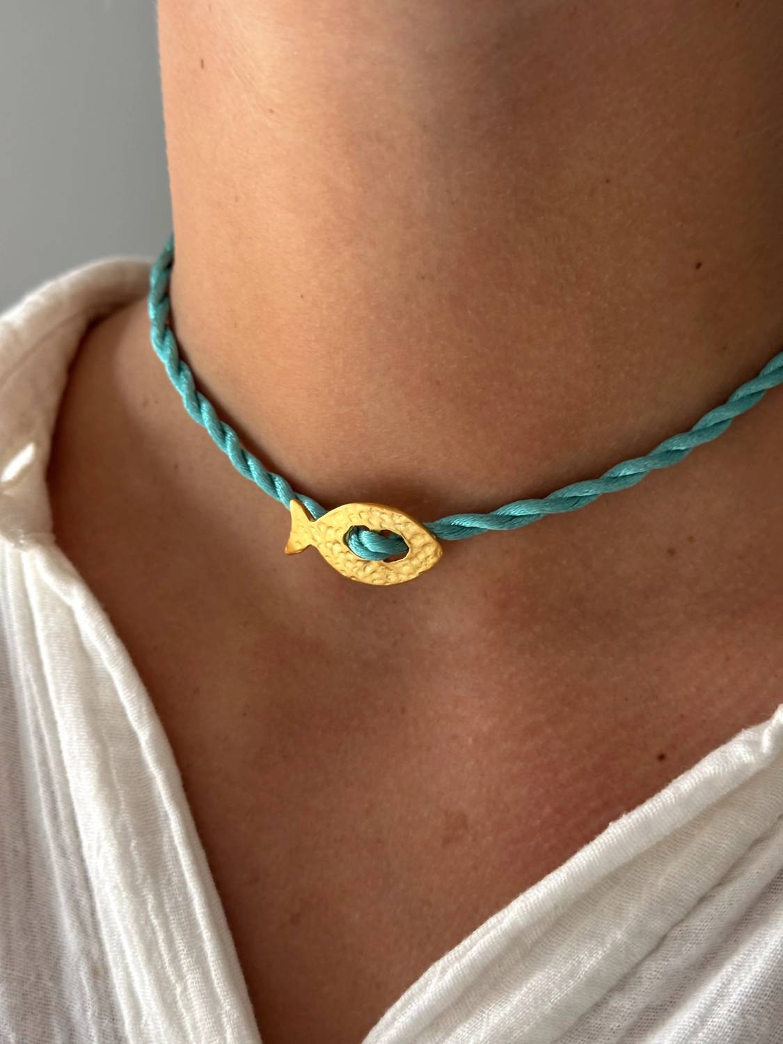Alv Jewels - Fish Cord Choker