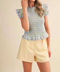 &Merci - The Erica Plaid Top