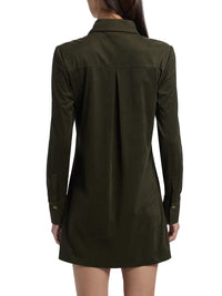 Ramy Brook - Maria Faux Suede Mini Dress
