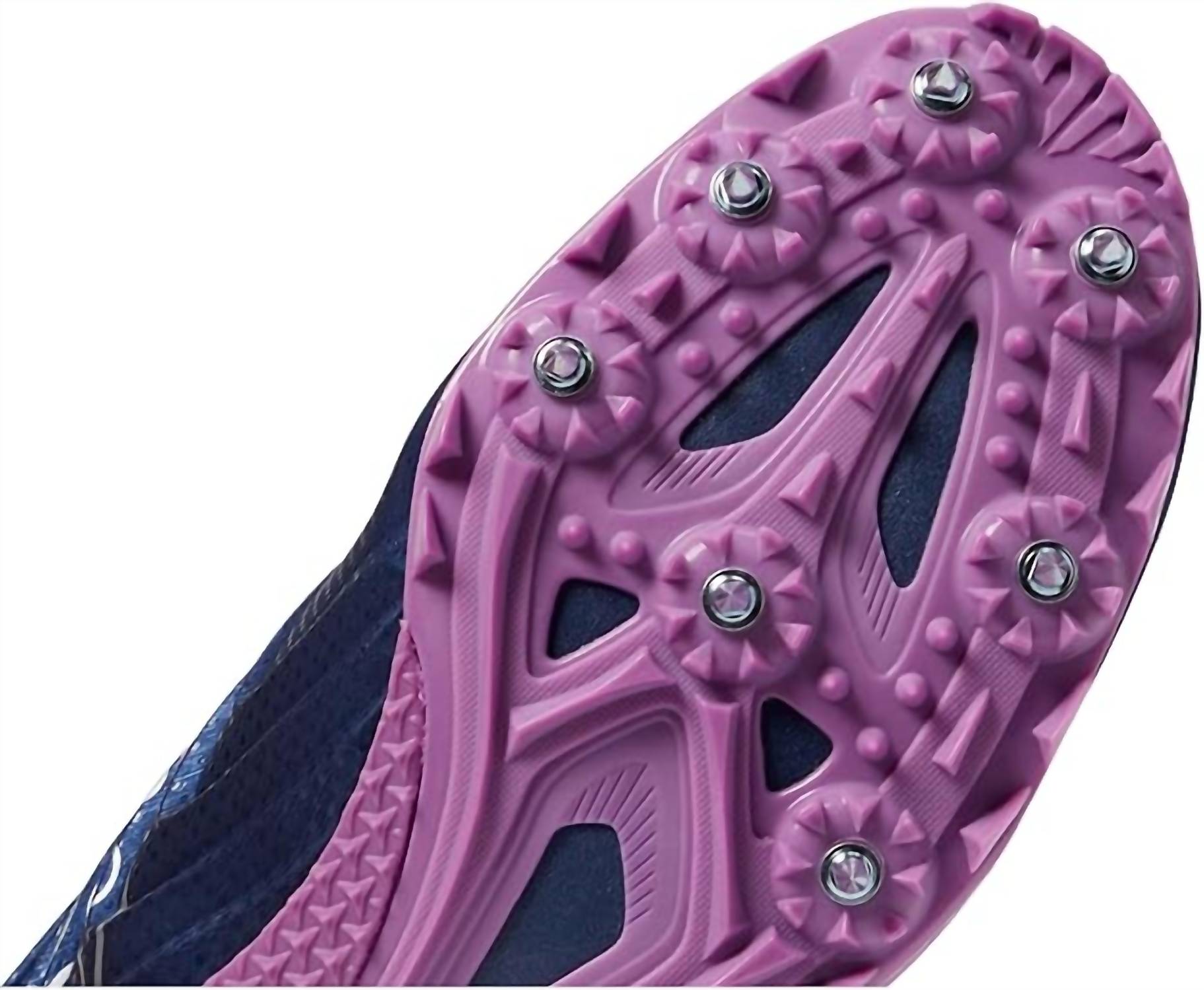 SAUCONY Women's Spitfire 5 Spike Shoes in indigo grape - women's shoe - view 6