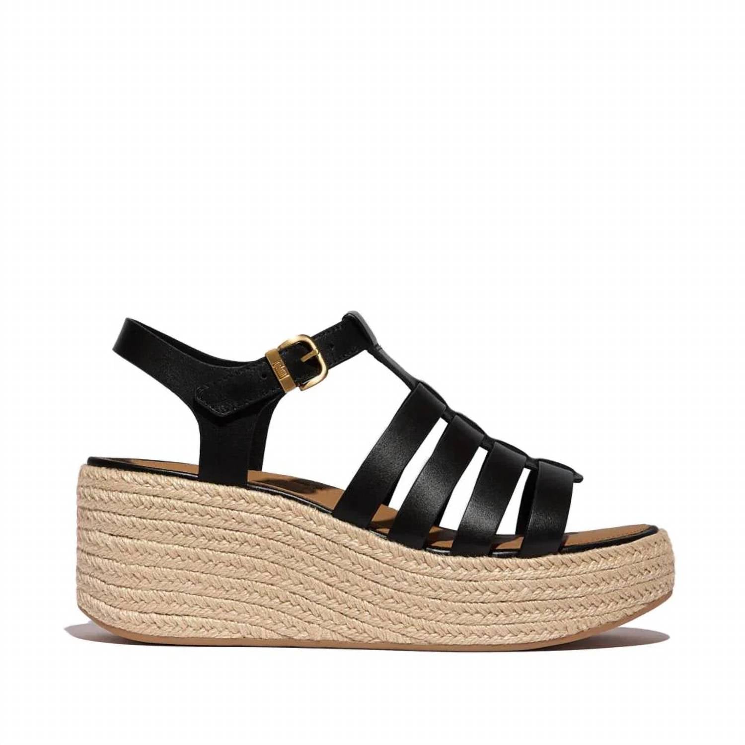 Fitflop - Women's Platforms Espadrille Fisherman Wedge Sandals