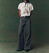 The Great. - Slouch Wide Leg Jeans