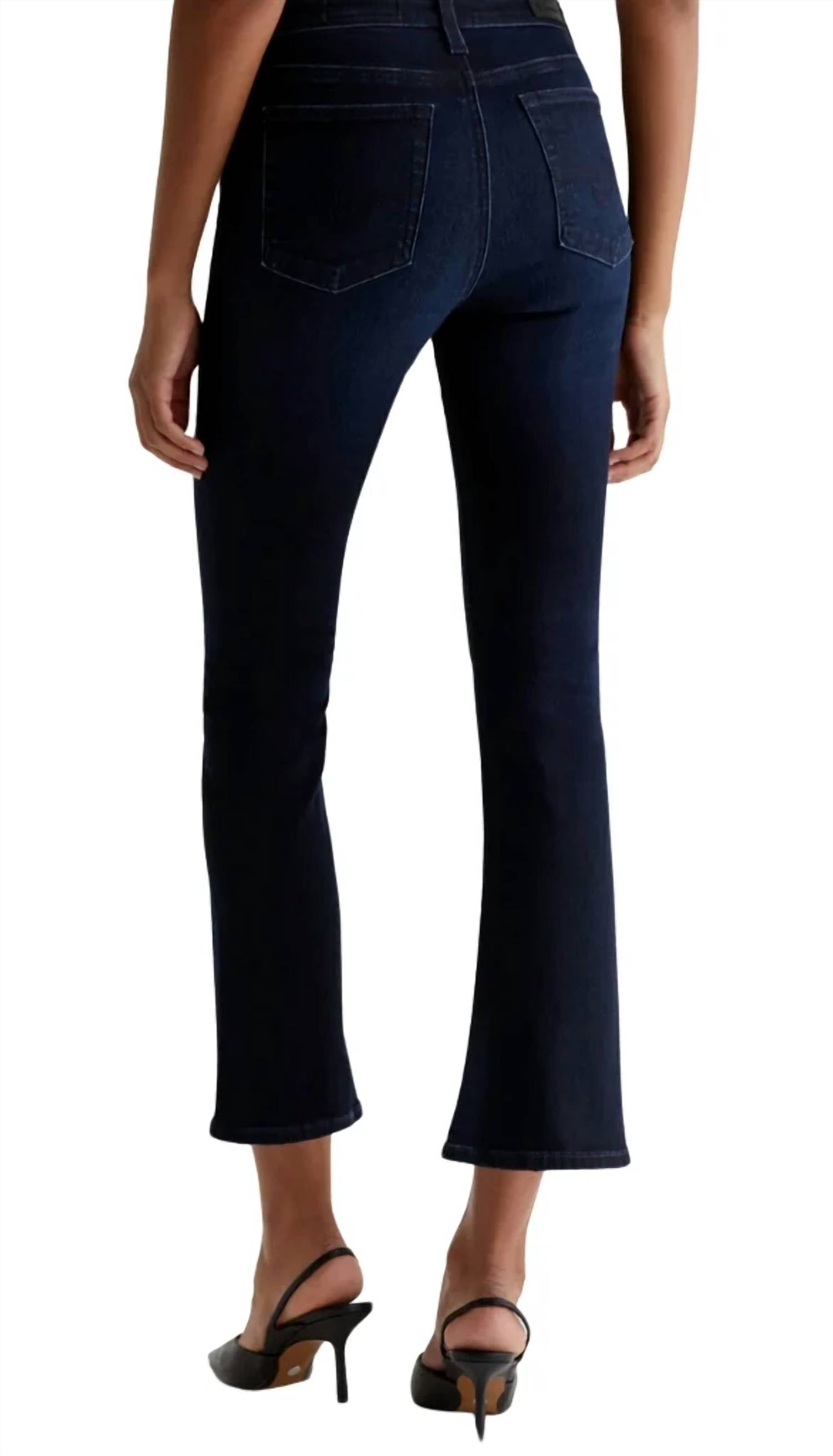 Ag Jeans - Farrah Boot Crop Mid-rise Jeans