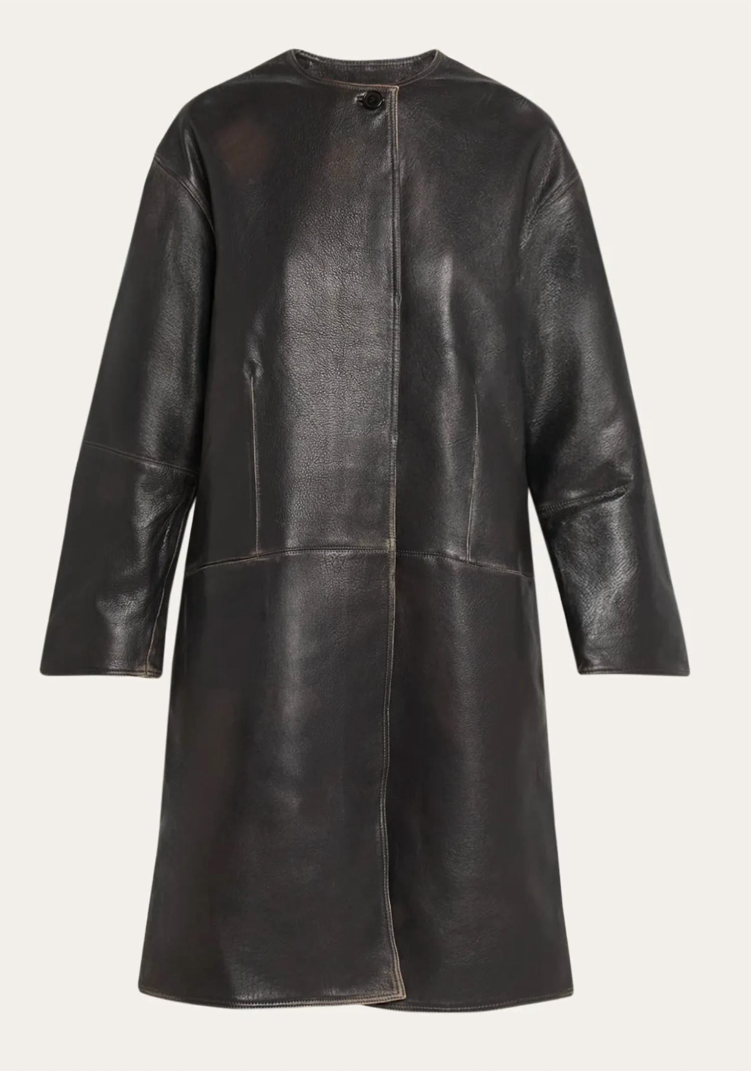 SIMKHAI Women's Autumn Long Jacket in black - women's long sleeve top - detail view