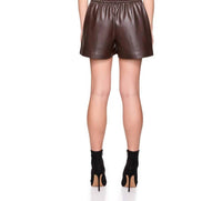 Susana Monaco - Faux Leather Pleated Short