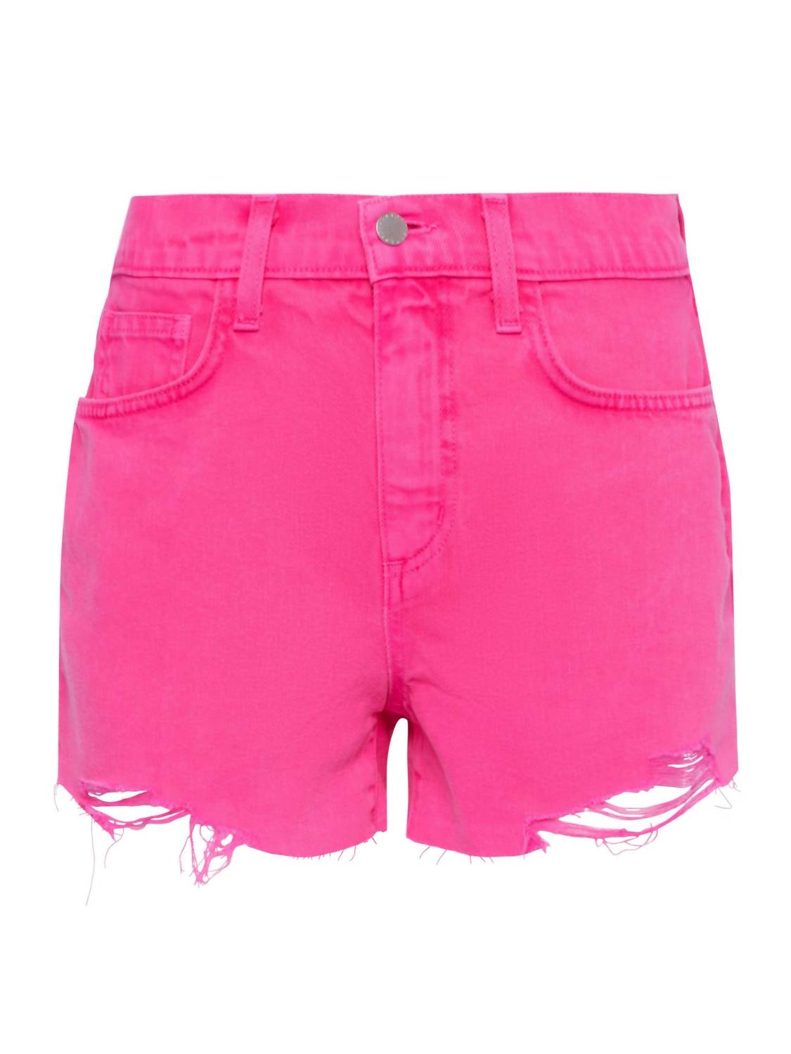 L'Agence - Beck Raw-hem Denim Short