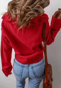Threaded Pear - Edge Pullover Sweater