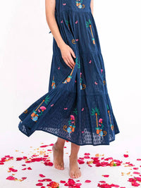 Nimo With Love - Cornflower Midi Dress