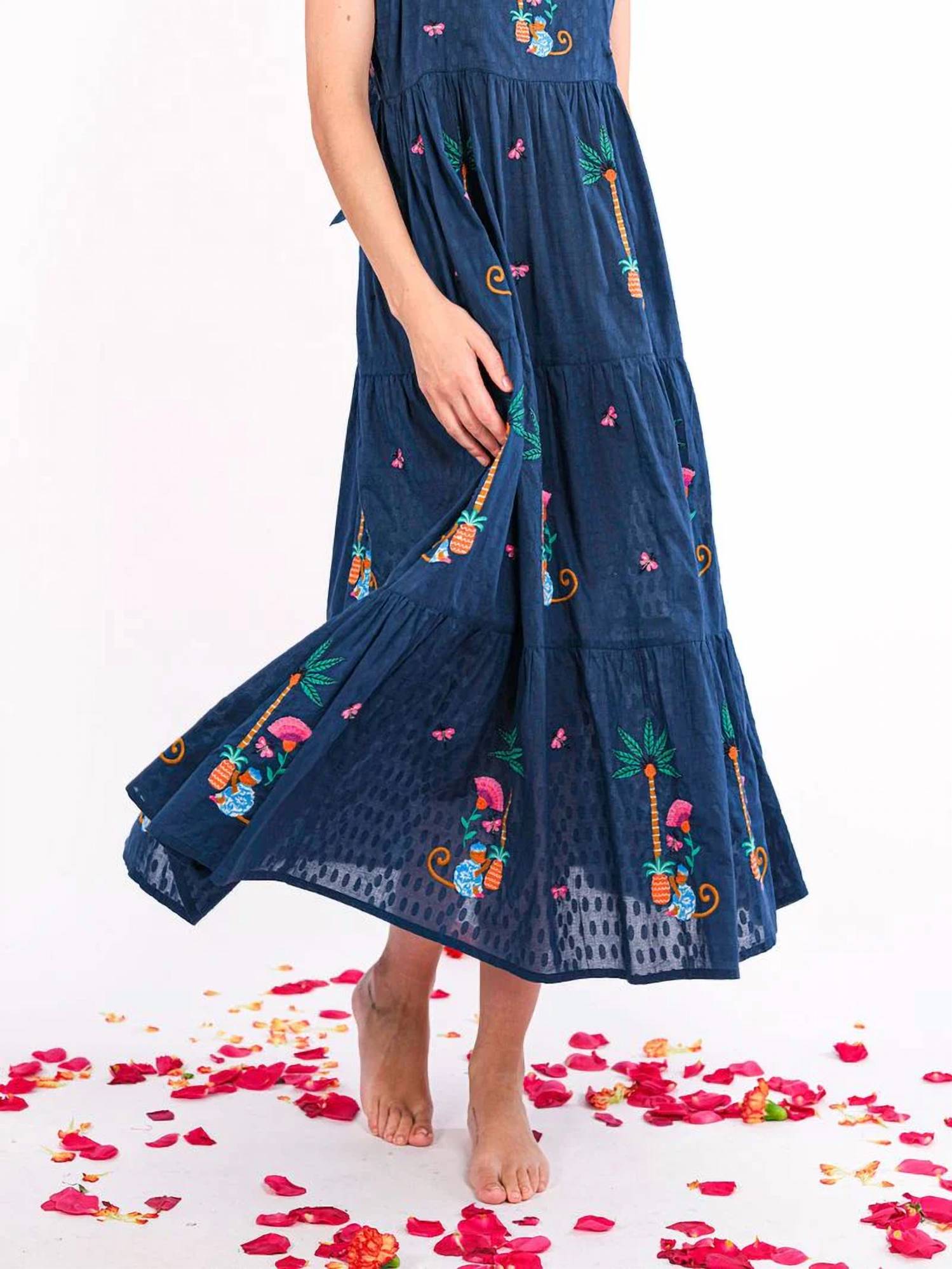 Nimo With Love - Cornflower Midi Dress
