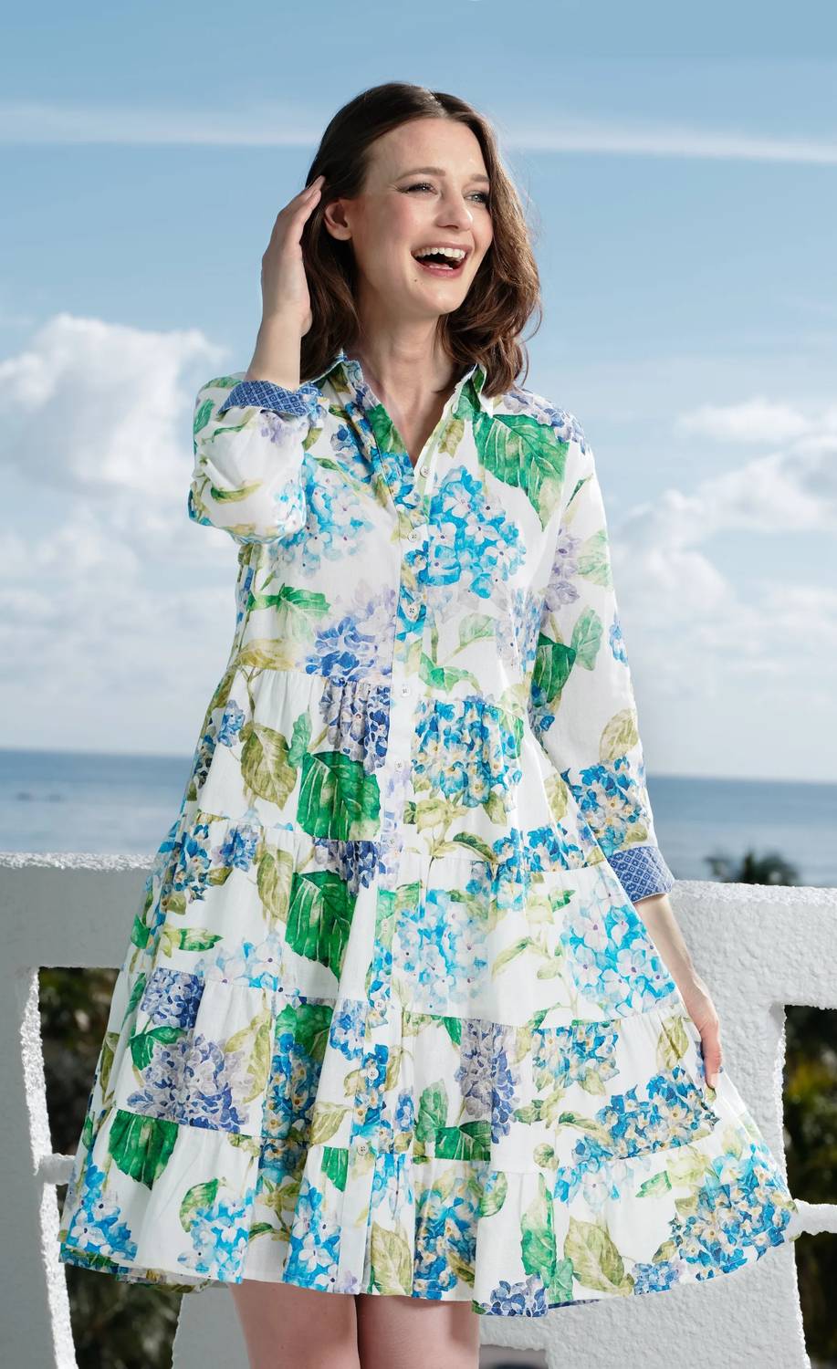 Dizzy-Lizzie - Delray Linen Dress