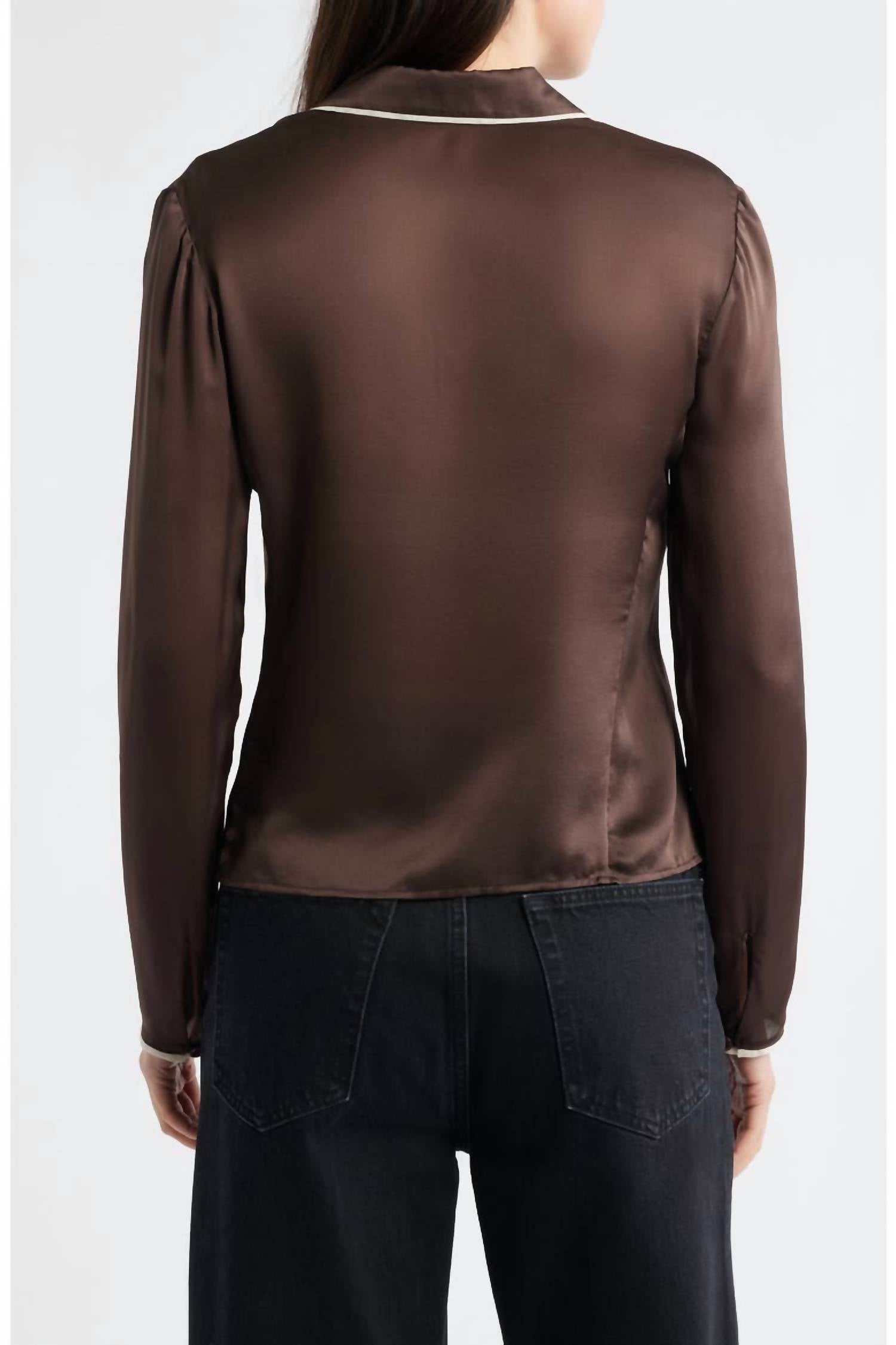 Frame - Slim Essential Long Sleeve Shirt