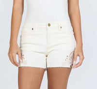 Dear John Denim - Gigi Embroidered Shorts