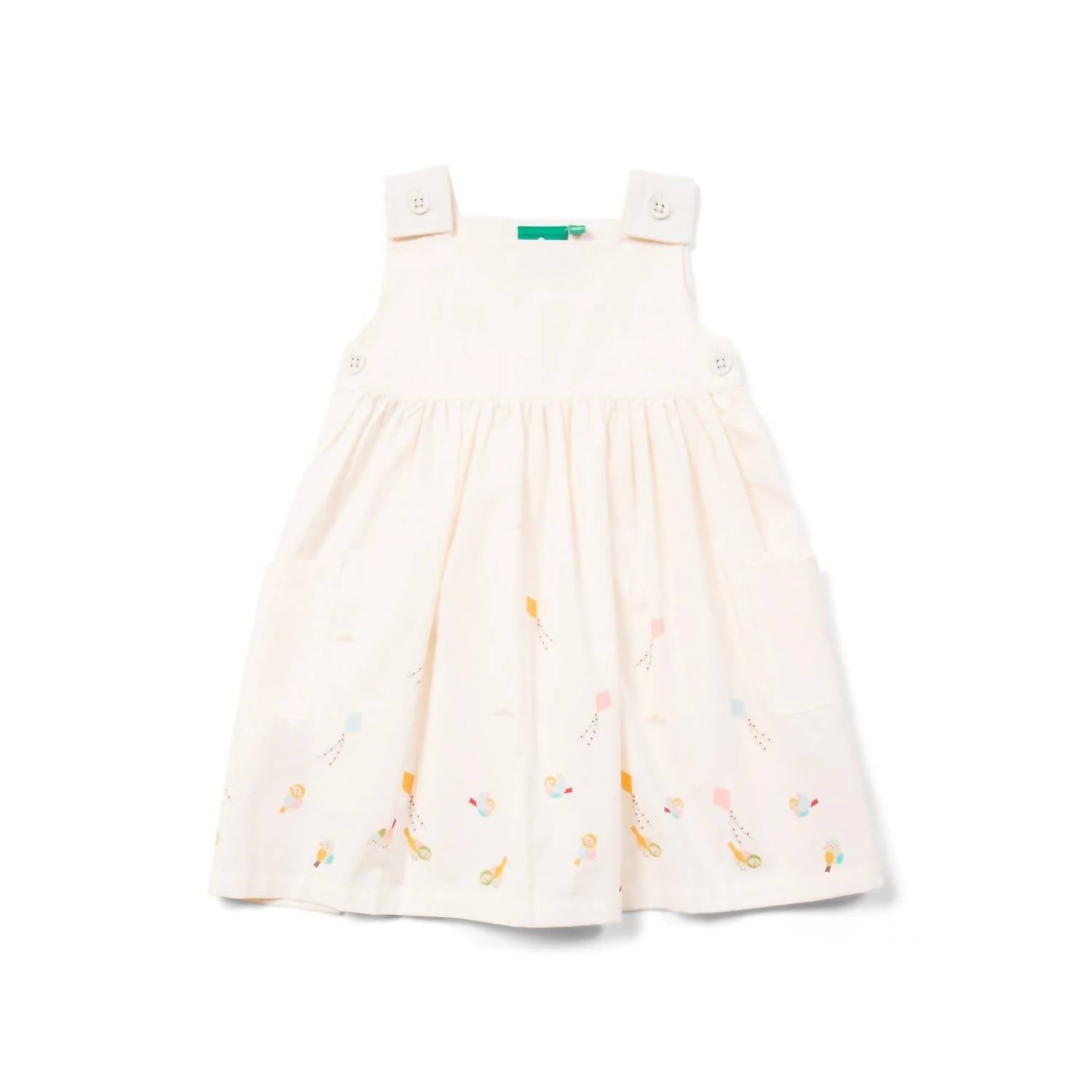 Little Green Radicals - Girls Summer Pinny Dress