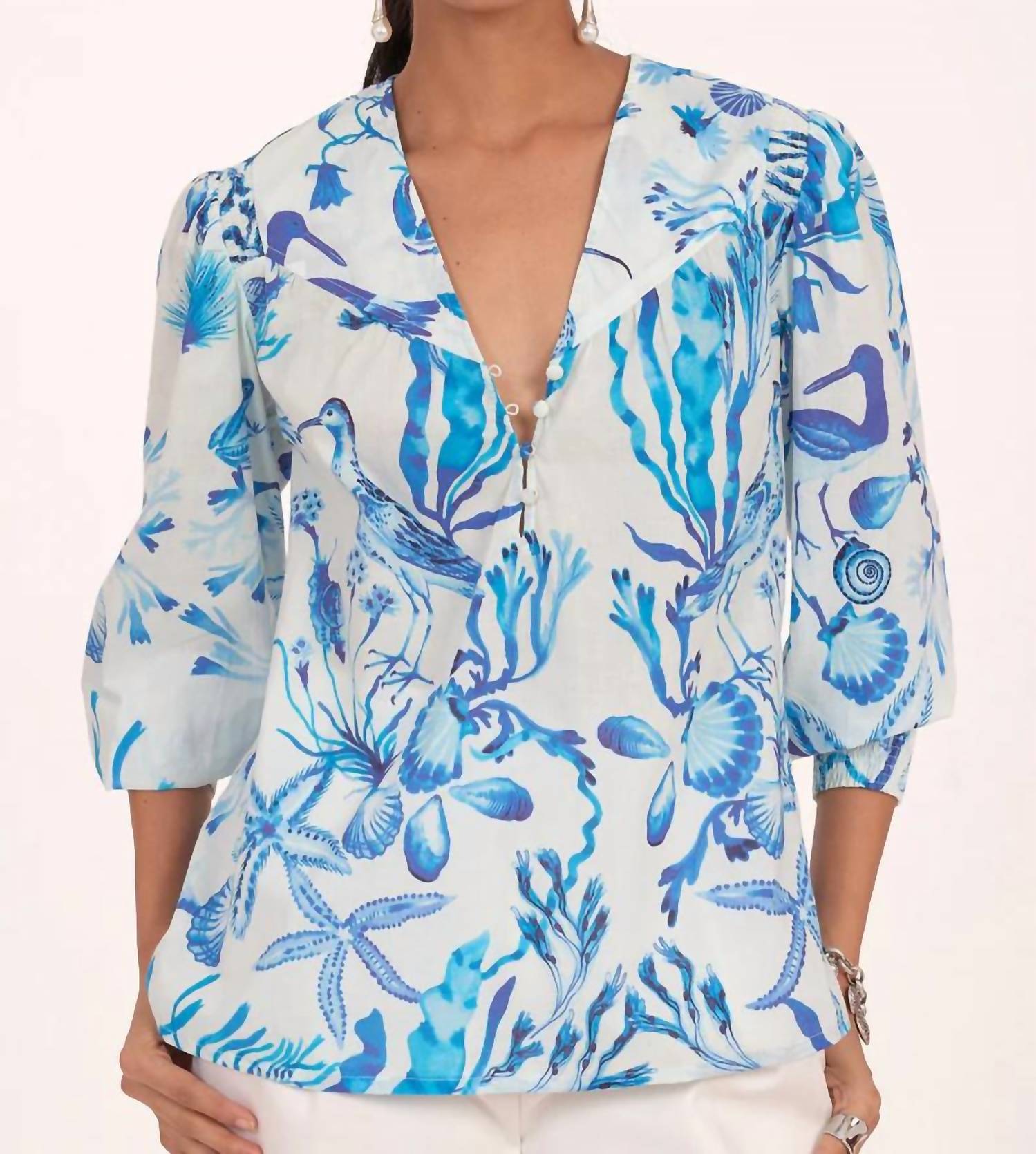 Banjanan - Florie V-neck Top
