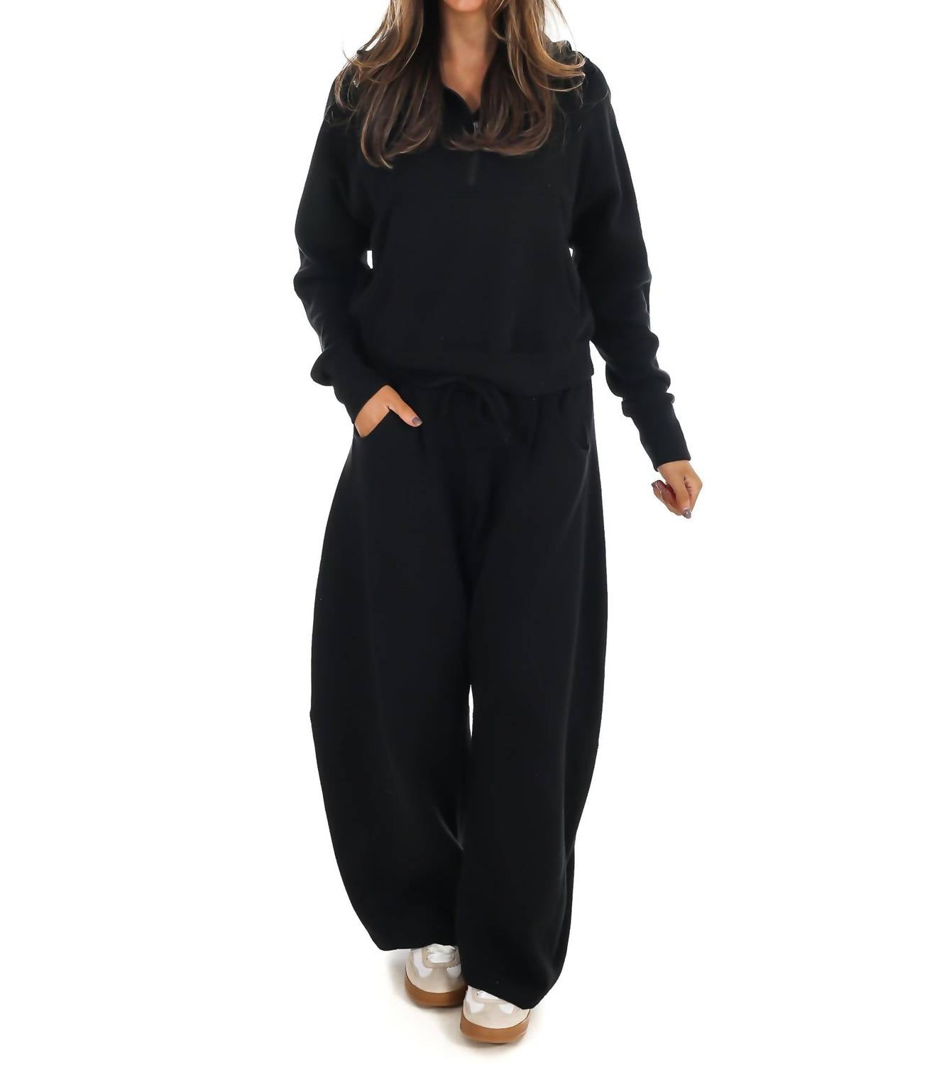 Reflex Easy Wear Fleece Half Zip Pullover in black - women's top - view 6