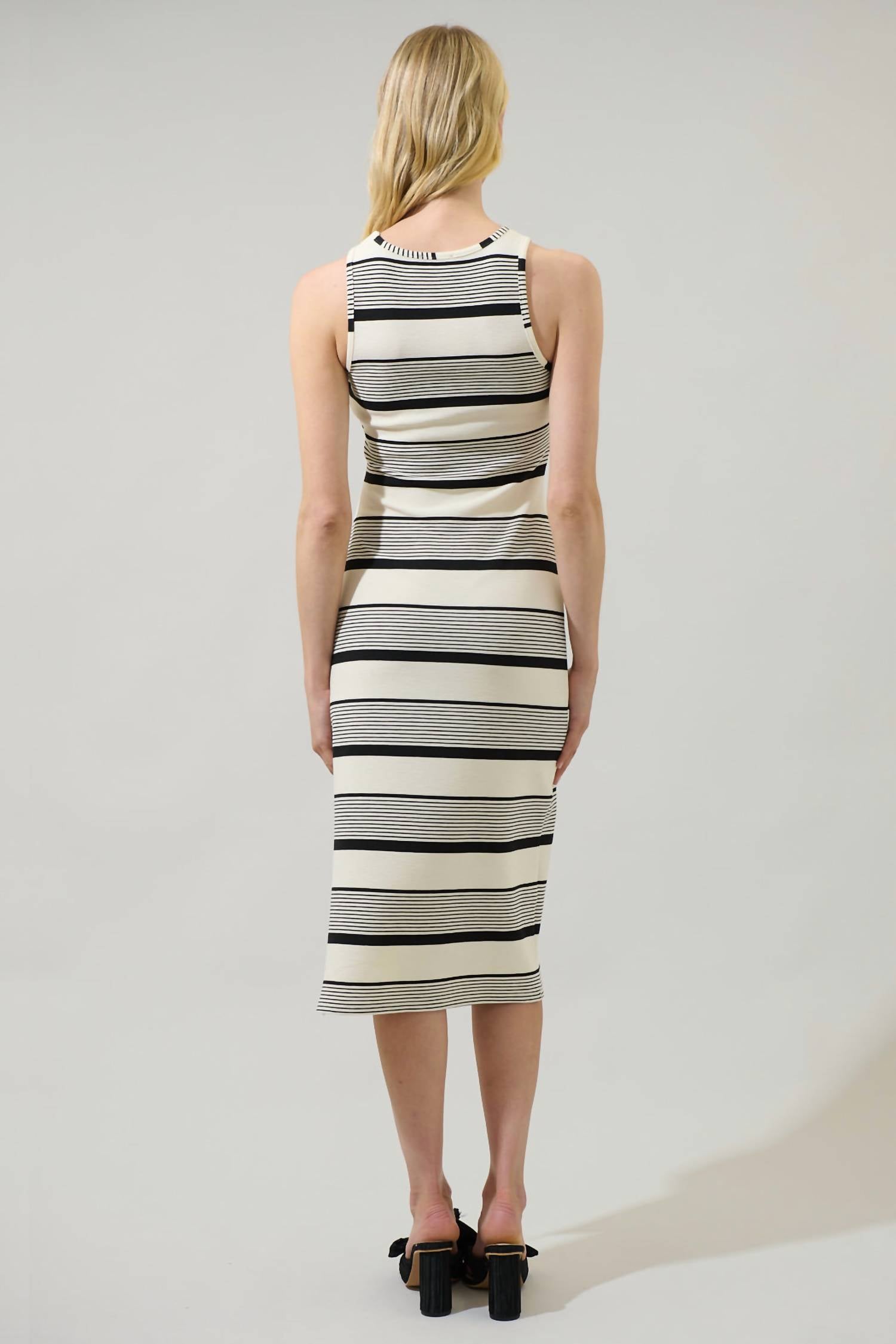 Sugarlips - RILEY STRIPED MIDI DRESS
