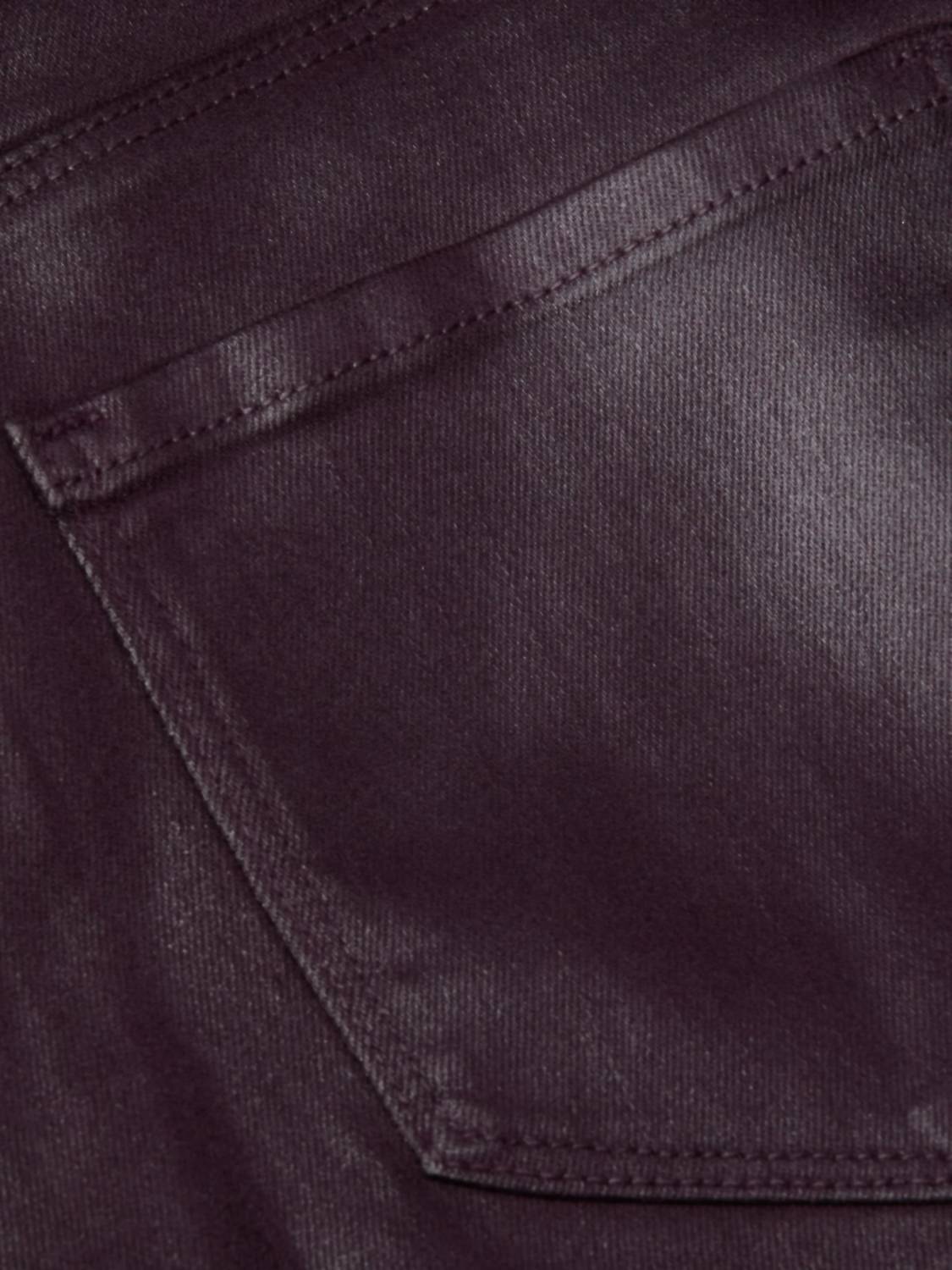 L'Agence - Scottie Coated Wide-leg Jean