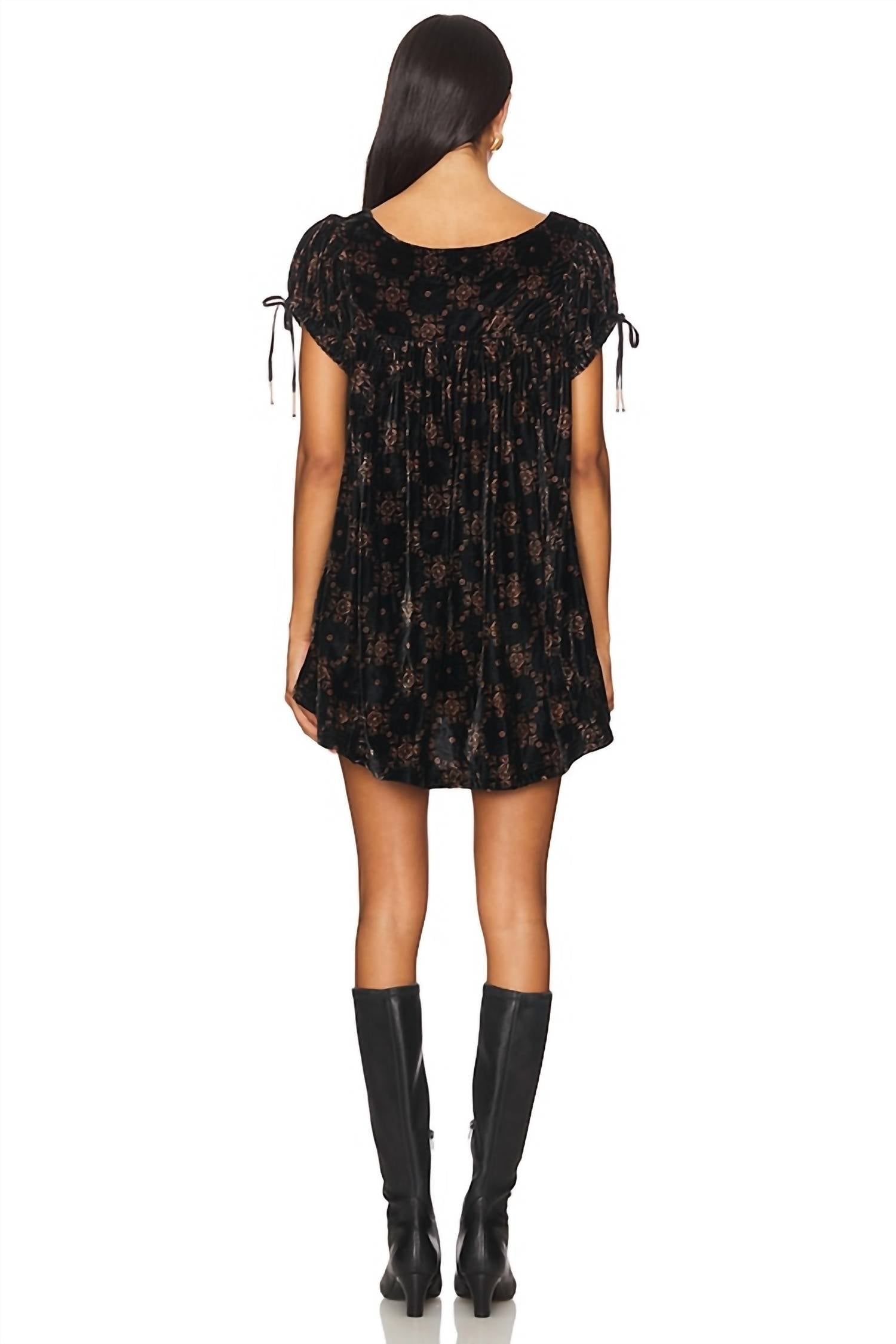 Free People - Summer Camp Velvet Tunic Dress