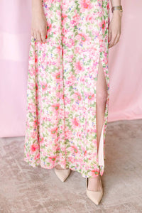 Dress Forum - Floral Chiffon Maxi Dress