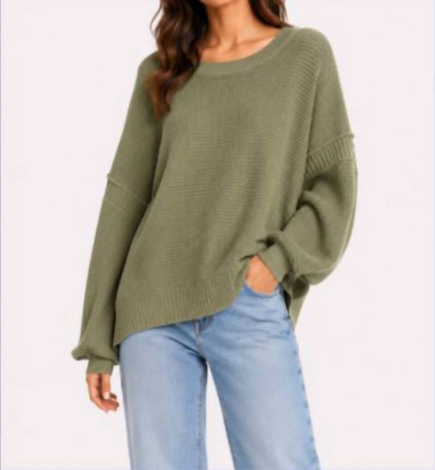 Colorush - CSC Johanne Stitchy Crew Sweater