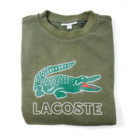 Lacoste - Men's Graphic Croc Non Brushed Fleece Sweatshirt
