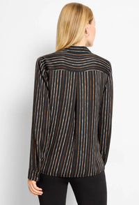 Nic + Zoe - Mini Painted Stripe Shirt