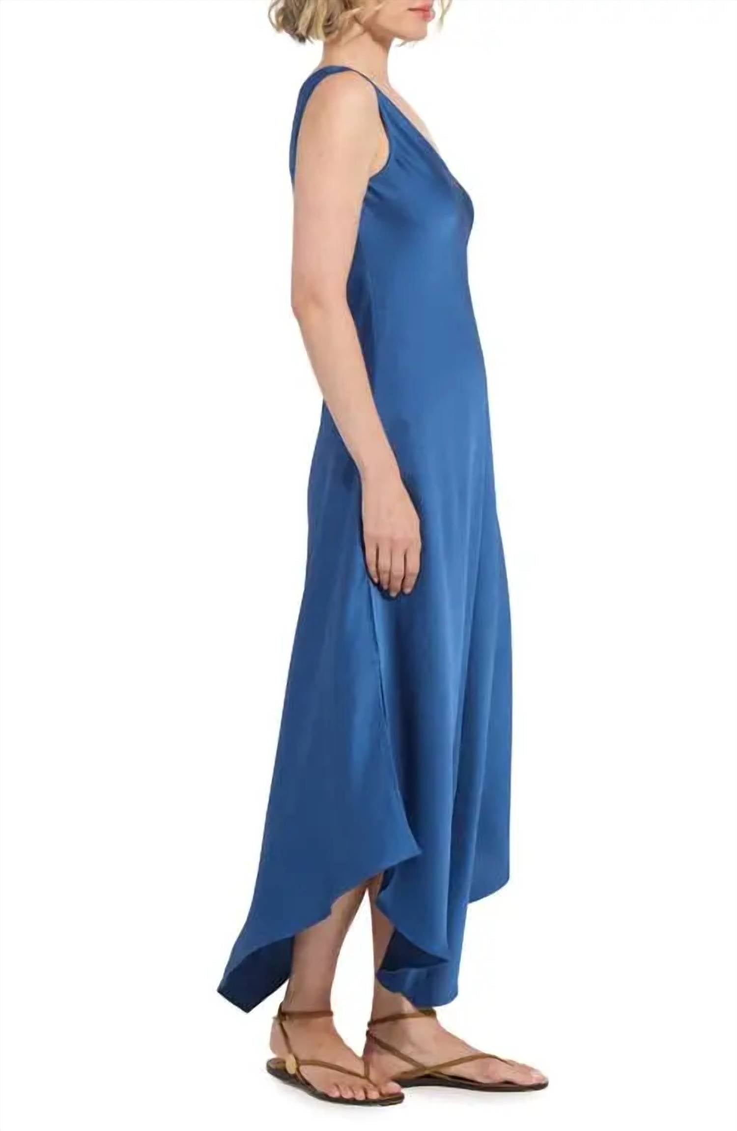 Lysse - Sakura Satin Handkerchief Maxi Dress