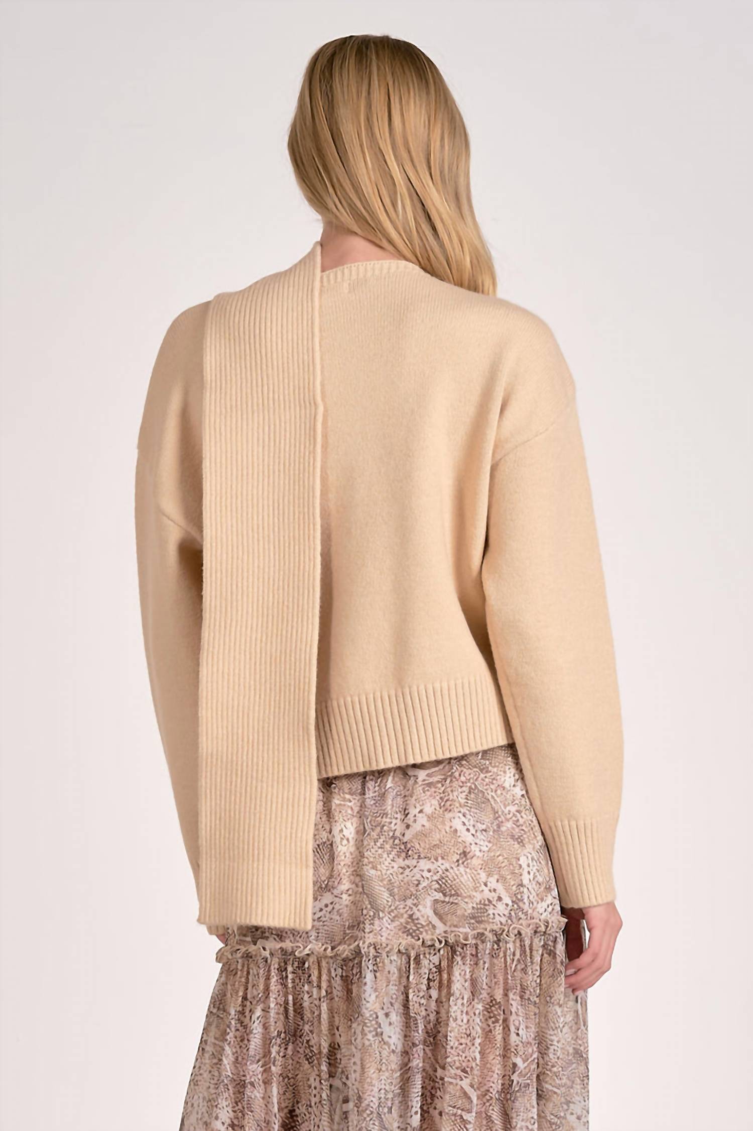 Elan - Brooke Scarf Sweater