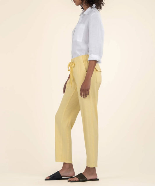 Kut From The Kloth - Rosalie Linen Drawstring Pants