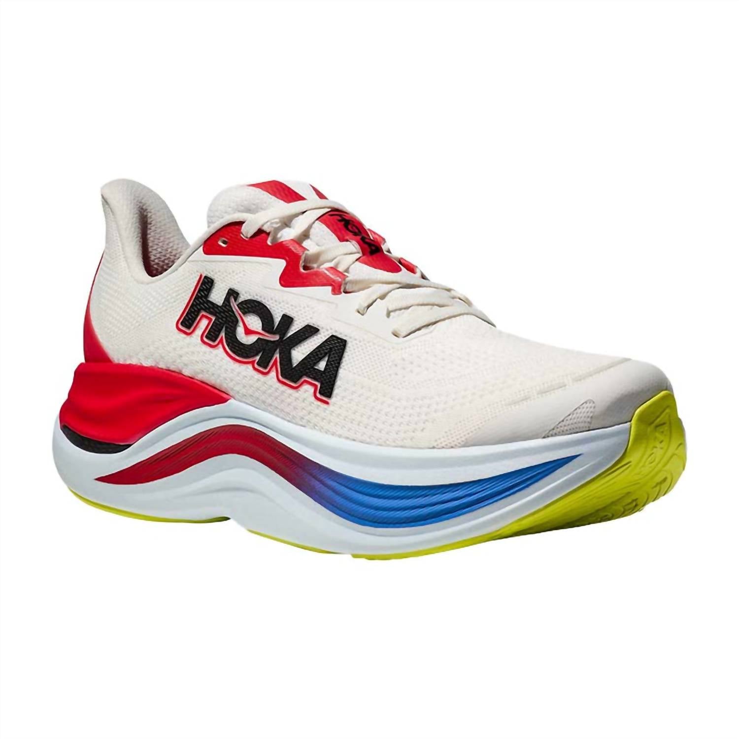 Hoka Men's Skyward X Running Shoe in blanc de blanc virtual blue - men's shoe - alternate view