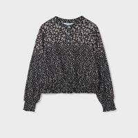 Mayoral - Floral Print Blouse And Skirt Set
