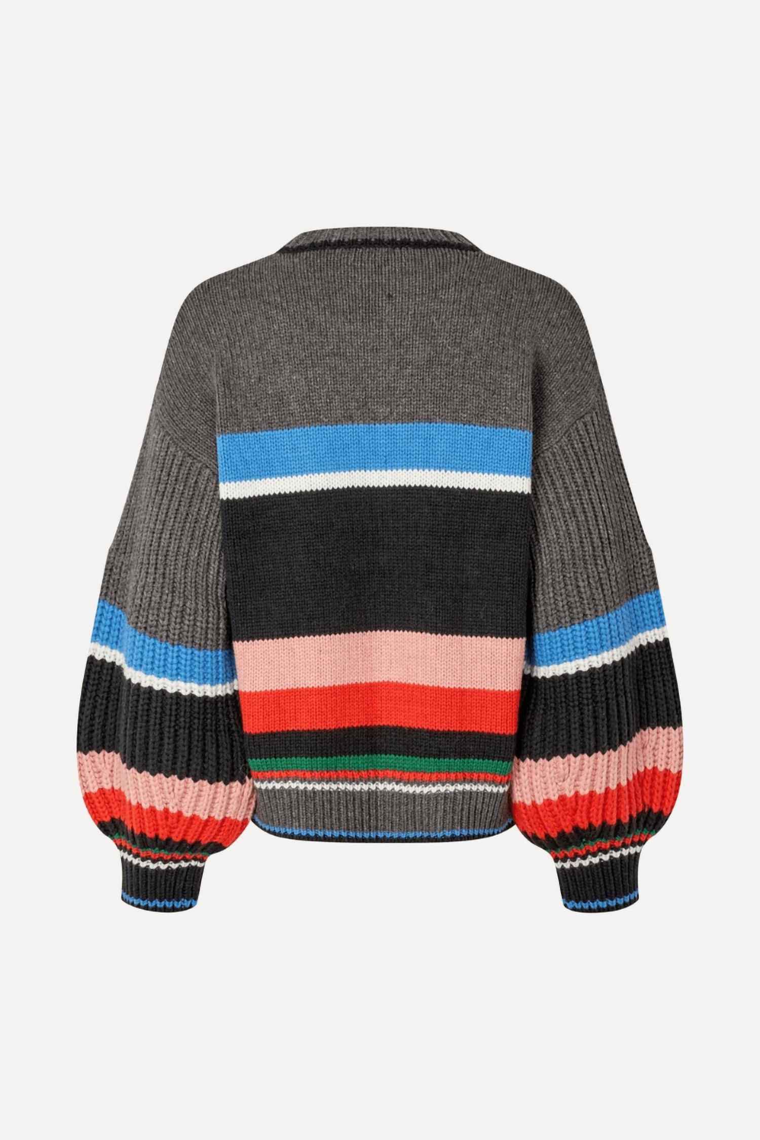 Stine Goya - Crewneck Chunky Sleeve Sweater