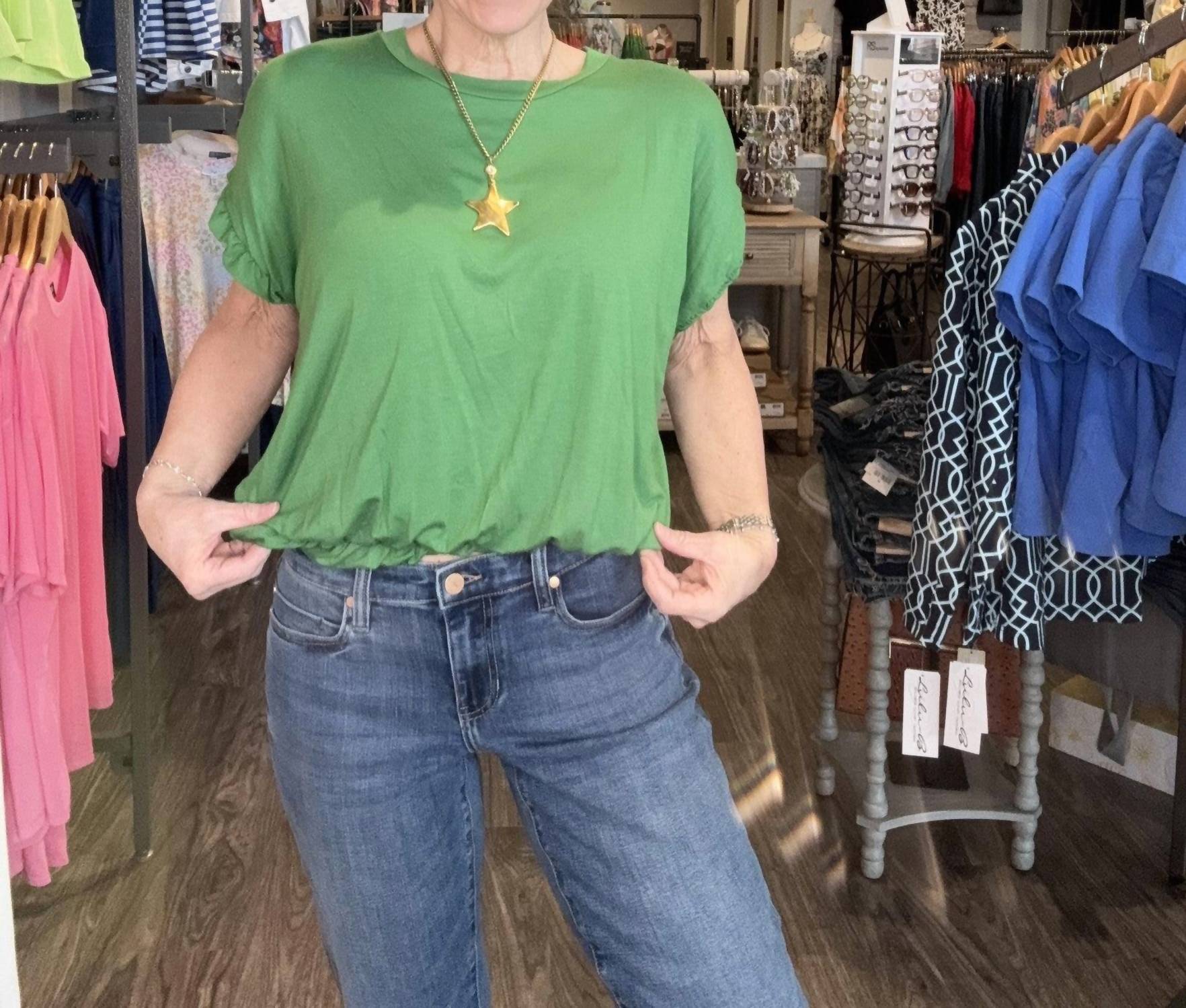 Kylie Paige - Taylor Dolman Sleeve Crop Top