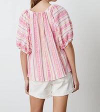 Velvet By Graham & Spencer - Kimmy Boho Raglan Top