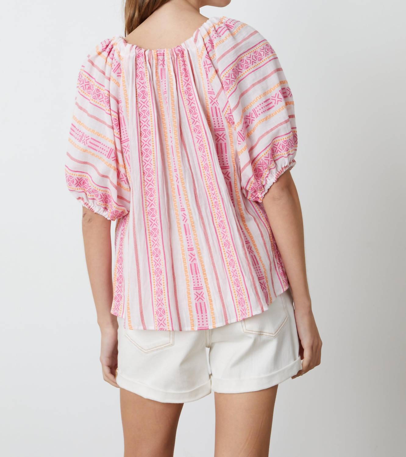 Velvet By Graham & Spencer - Kimmy Boho Raglan Top