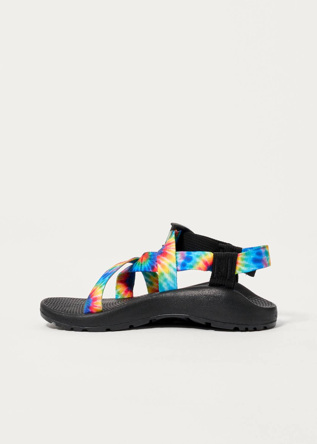 Chaco Women's Z/1 Wide Width Classic Sandals in tie dye - women's sandal - detail view
