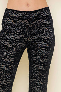 Fore Collection - Lace Sheer Pants