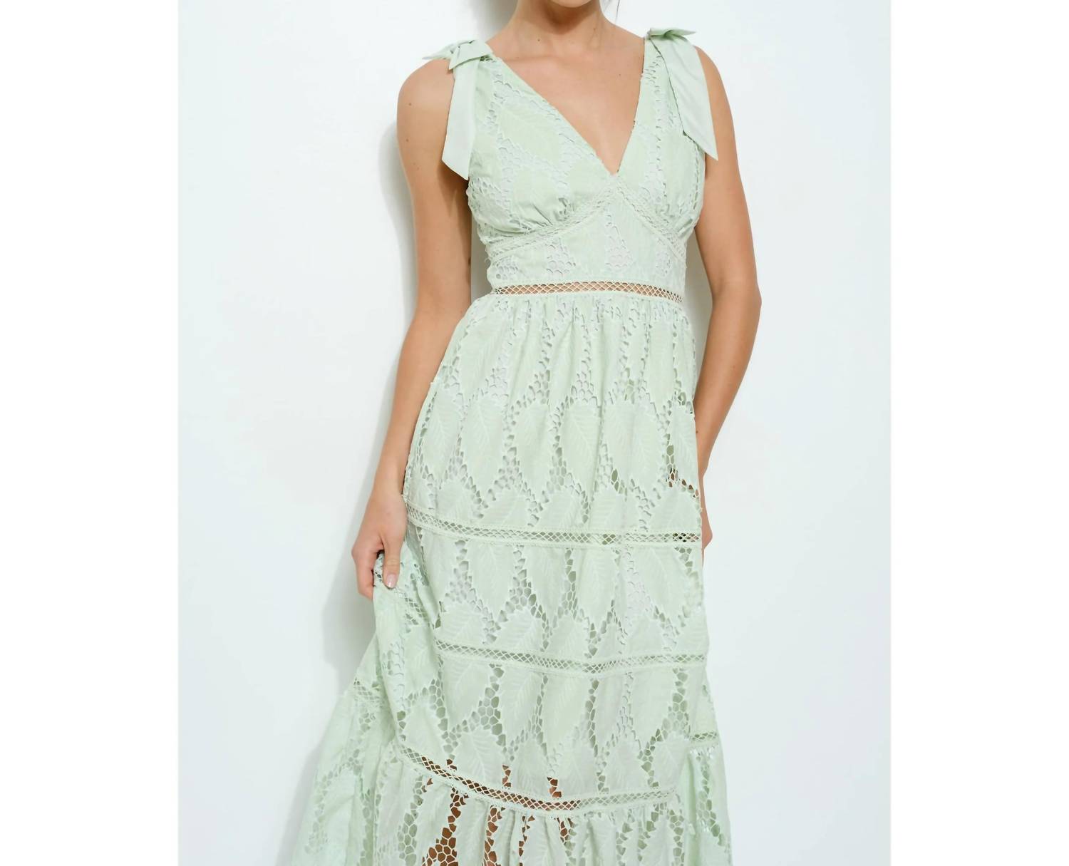 Ina Fashion - Willow Lace Midi Dress